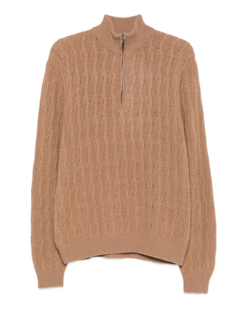 Etro quarter-zip sweater - Braun Braun