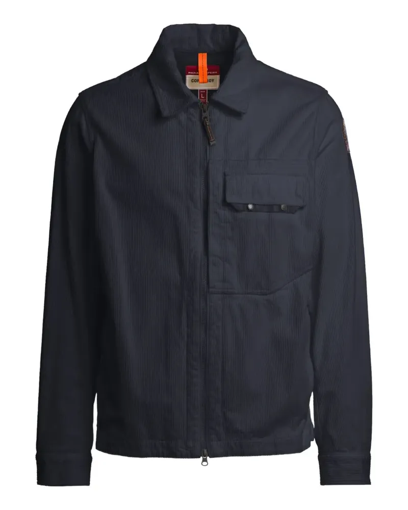 Parajumpers Galross Jacke aus Cord - Blau Blau