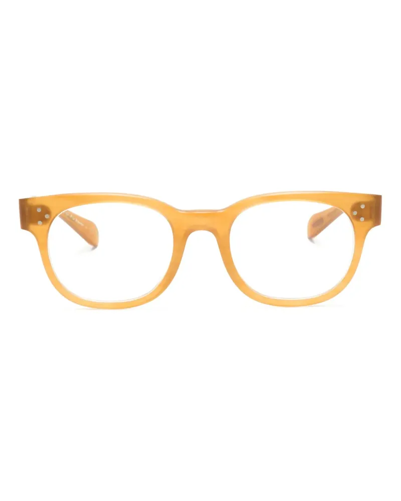 Oliver Peoples Brille mit eckigem Gestell - Nude Nude