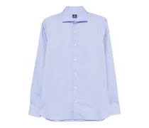 Button-down-Hemd aus Baumwolle - Blau