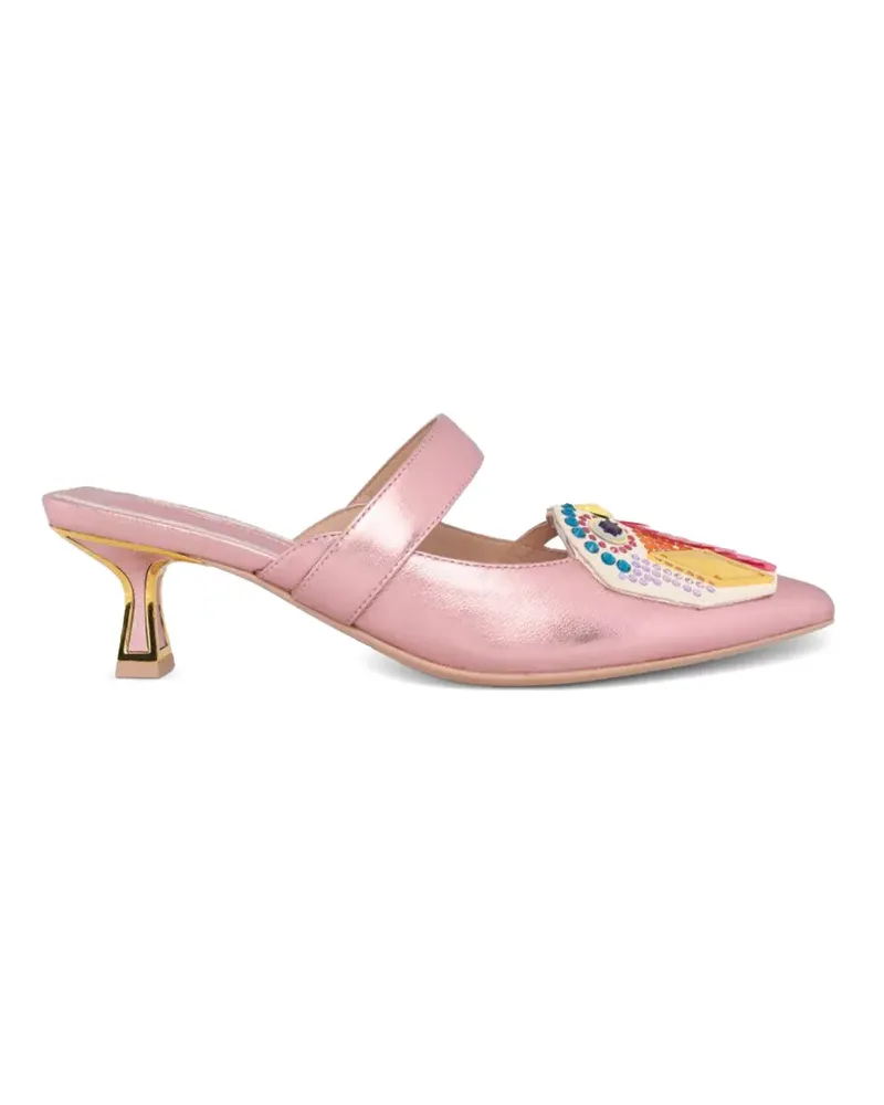 Kat Maconie Verzierte Azari Sandalen - Rosa Rosa