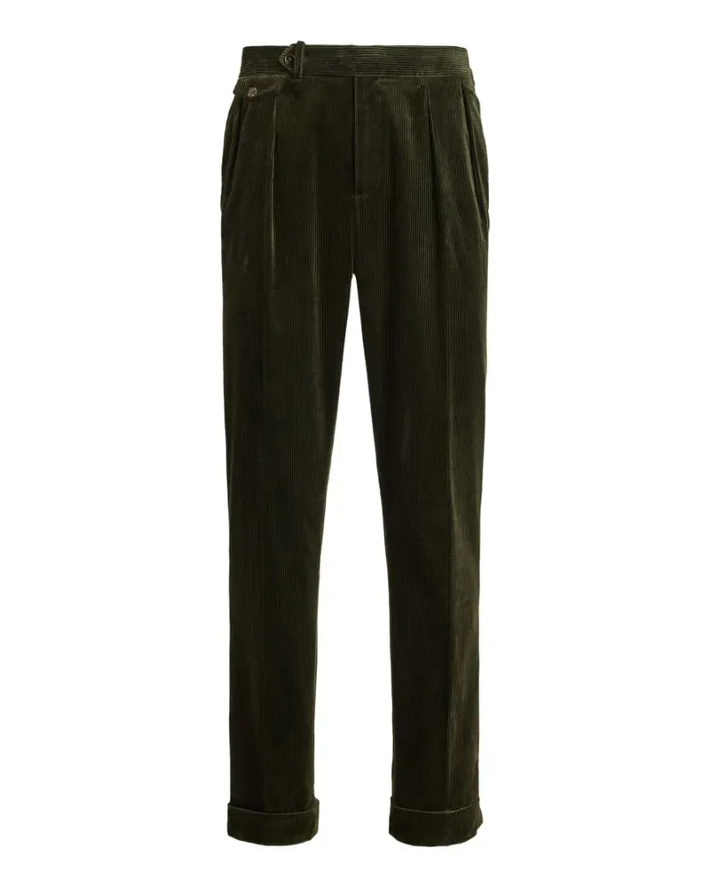 Ralph Lauren Cordhose mit Falten - Grün Grün