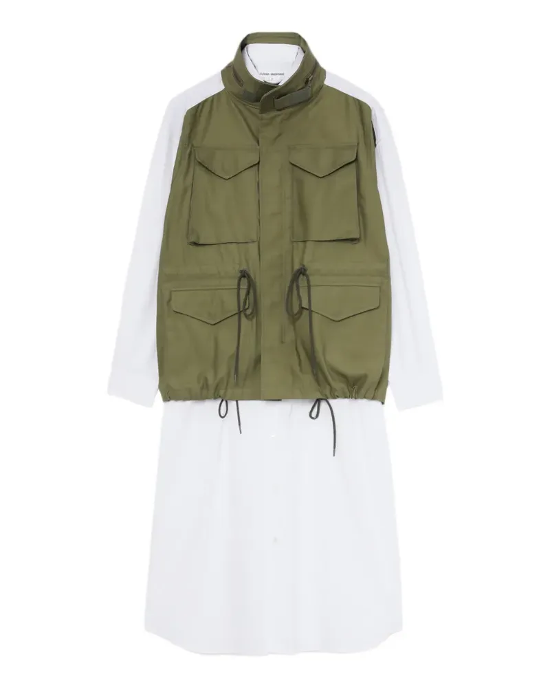 Junya Watanabe chest-pocket coat - Grün Grün