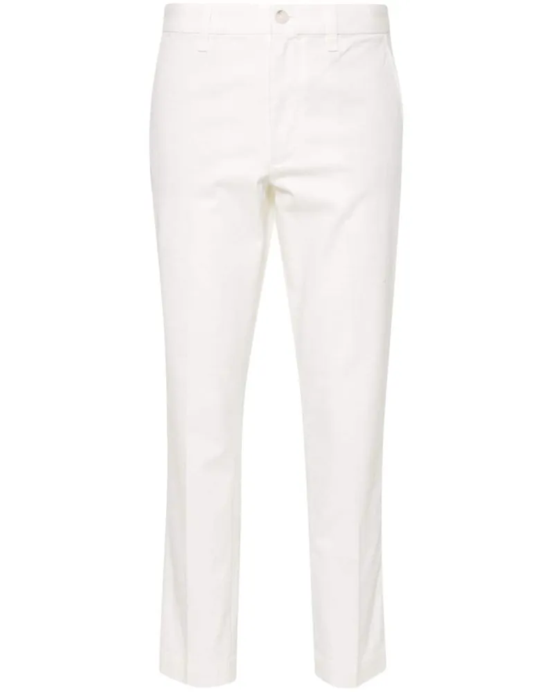 Ralph Lauren Schmale Taillenhose - Weiß Weiß