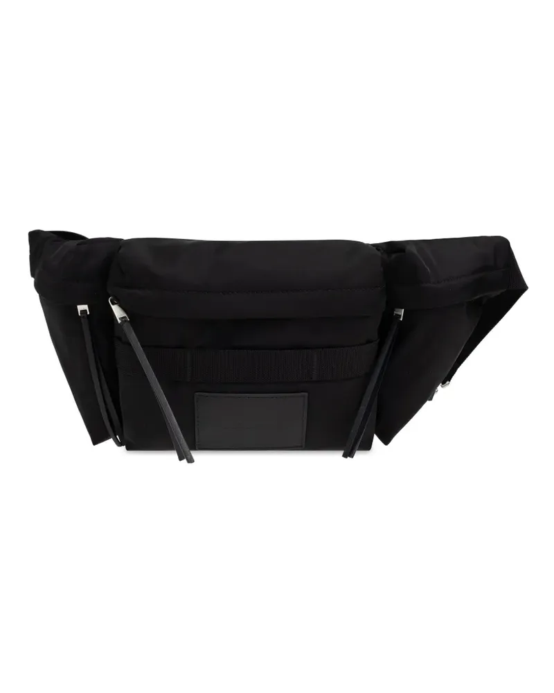 Jil Sander Gürteltasche aus Leder - Schwarz Schwarz