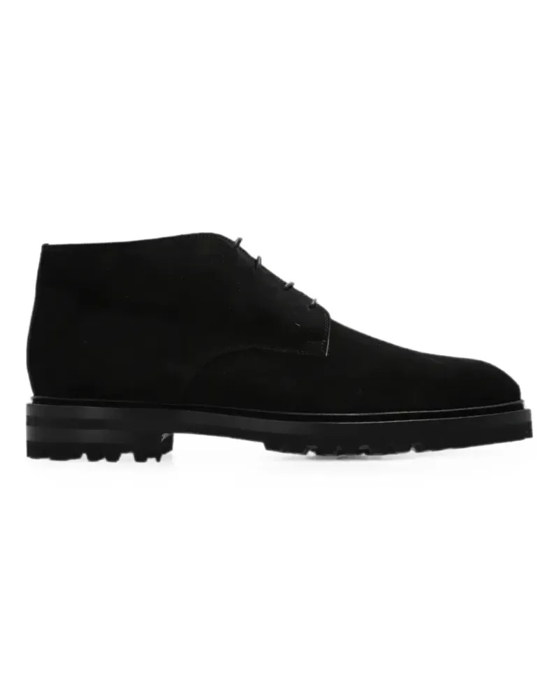 Kiton suede desert boots - Schwarz Schwarz