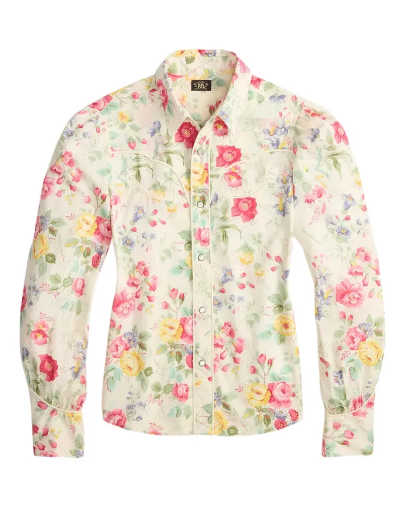 Ralph Lauren Hemd mit Blumen-Print - Nude Nude