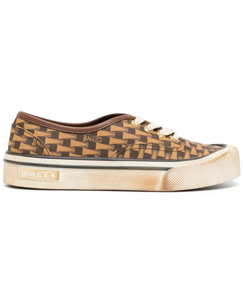Bally Sneakers mit grafischem Print - Braun Braun