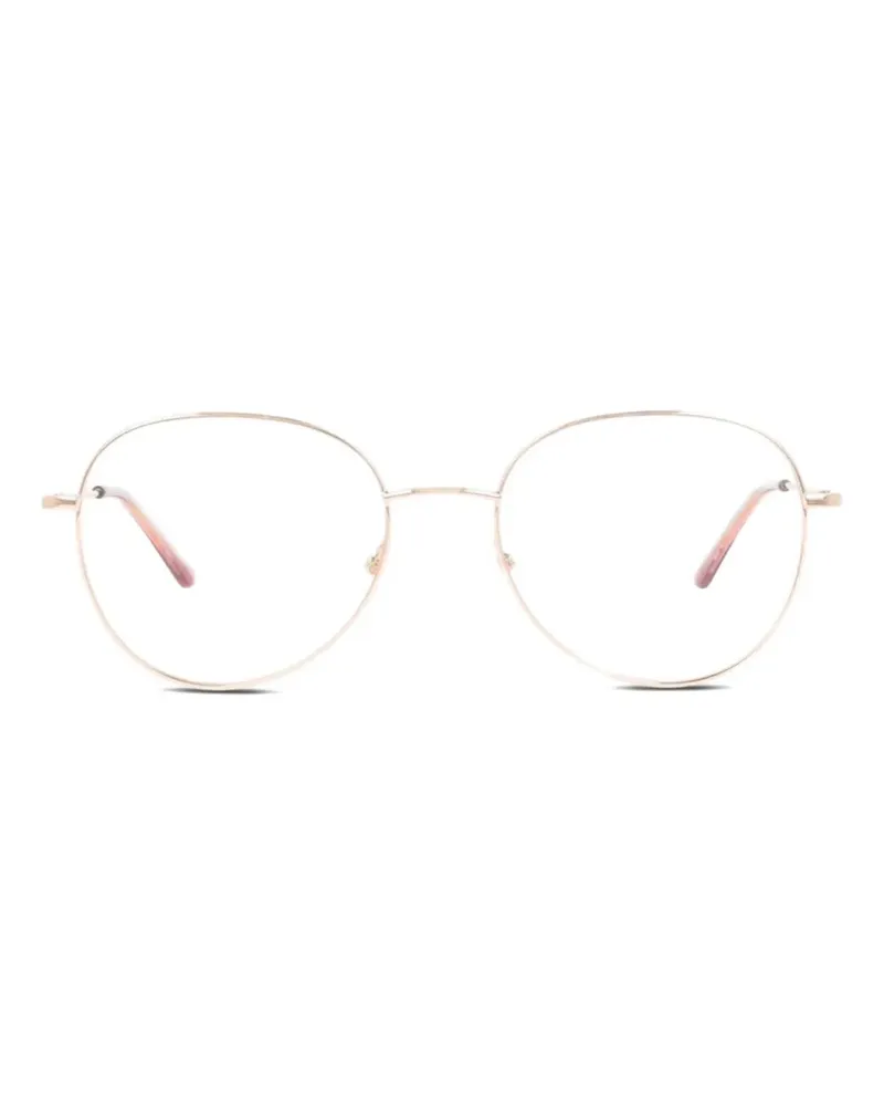 Calvin Klein Brille mit rundem Gestell - Rosa Rosa