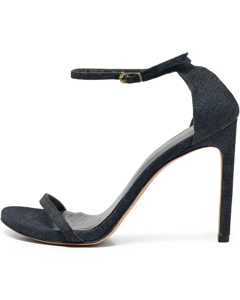 Stuart Weitzman Pre-owned Jeans-Sandalen - Blau Blau