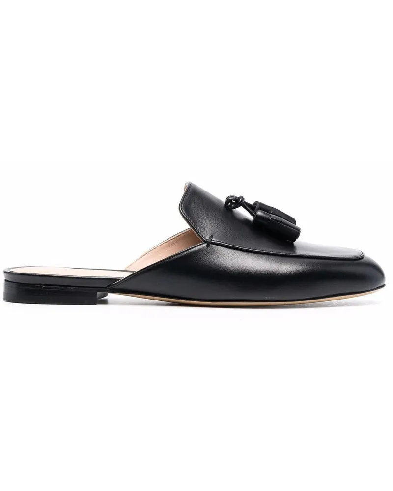 Scarosso Pumps mit Fransen - Schwarz Schwarz