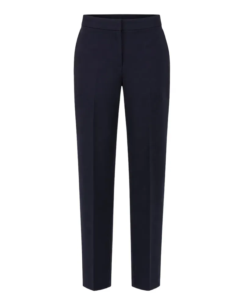 Max Mara Hose mit Bügelfalten - Blau Blau