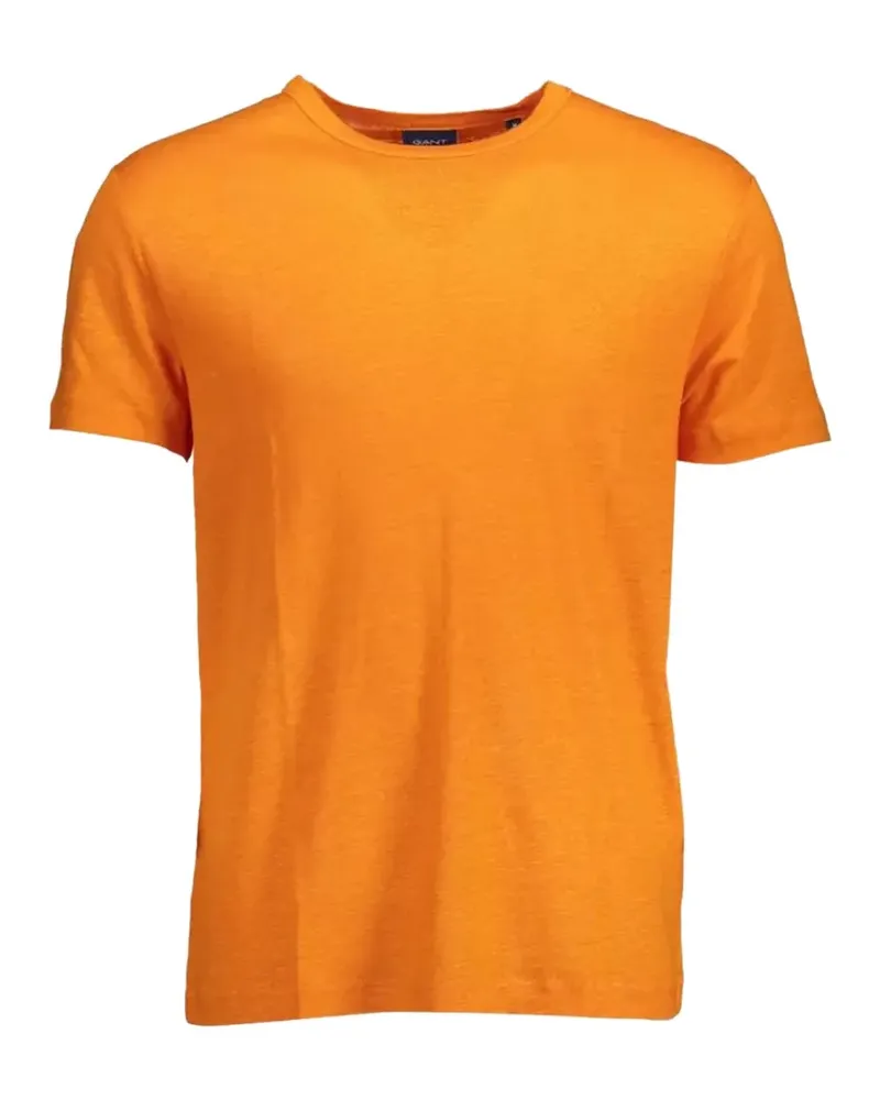 Gant T-Shirt mit rundem Ausschnitt - Orange Orange
