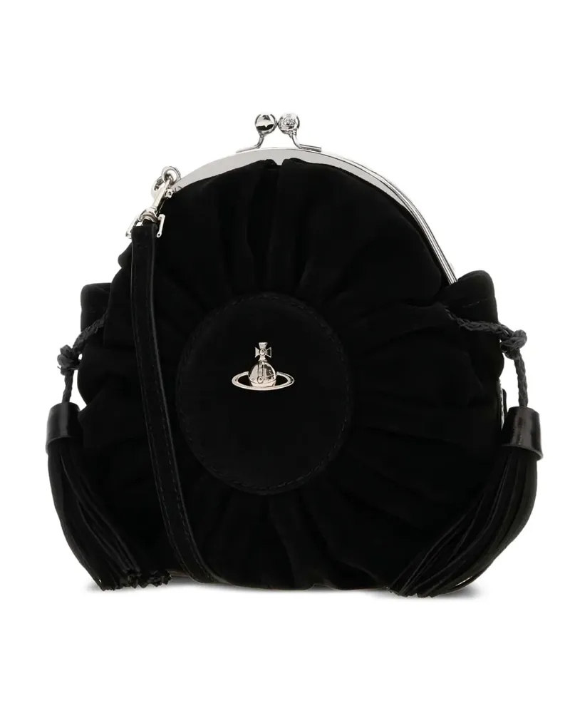 Vivienne Westwood Mini Rosie Schultertasche - Schwarz Schwarz