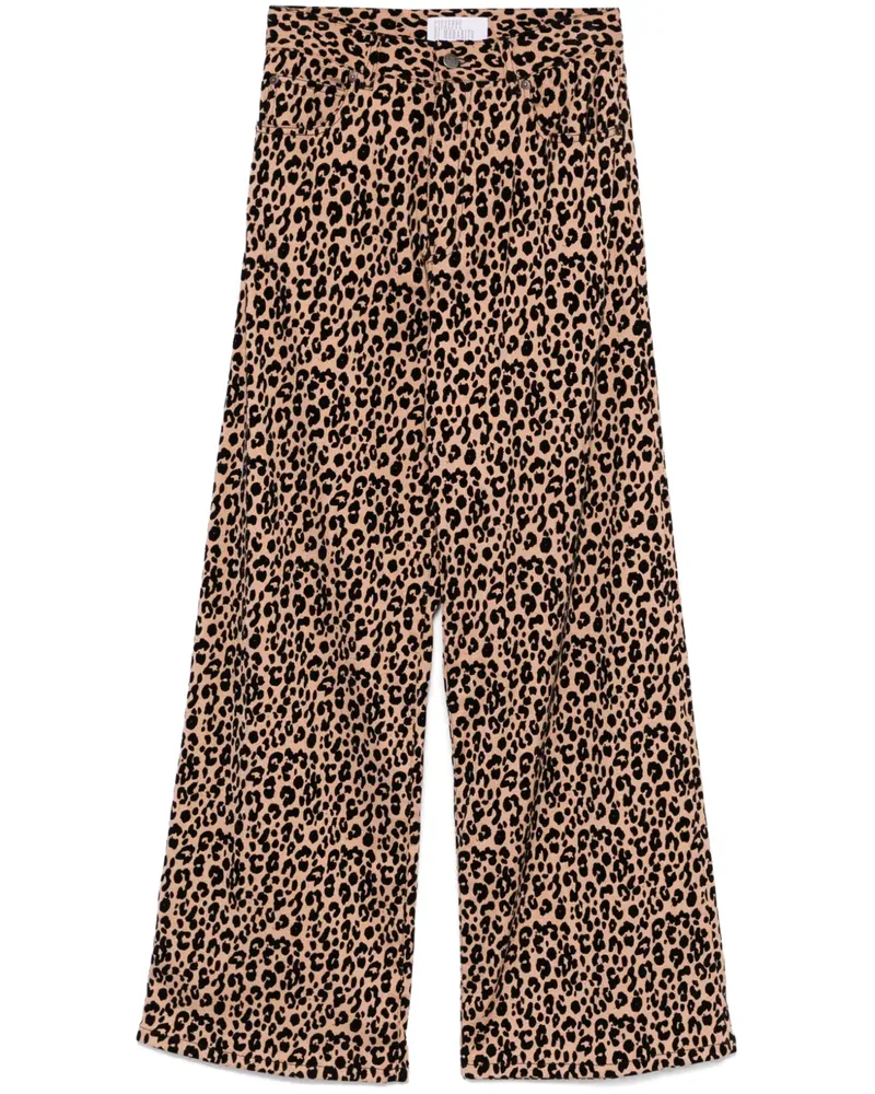 Giuseppe di Morabito Jeans mit Leoparden-Print - Nude Nude