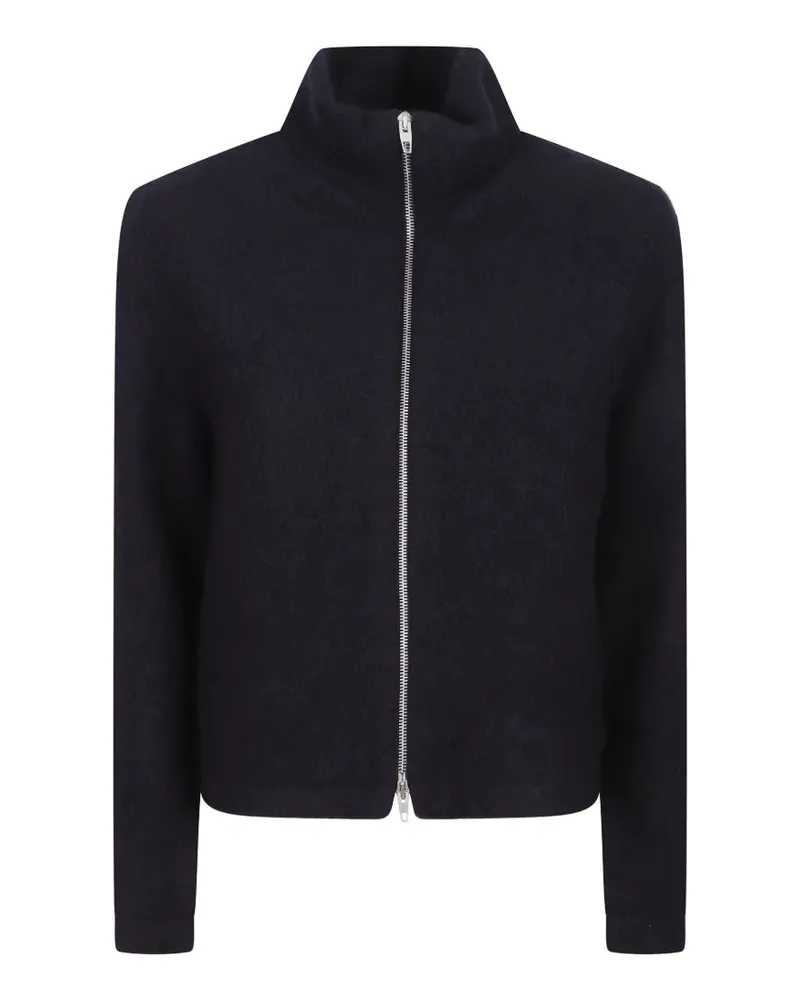 Jil Sander Pullover mit Stehkragen - Blau Blau