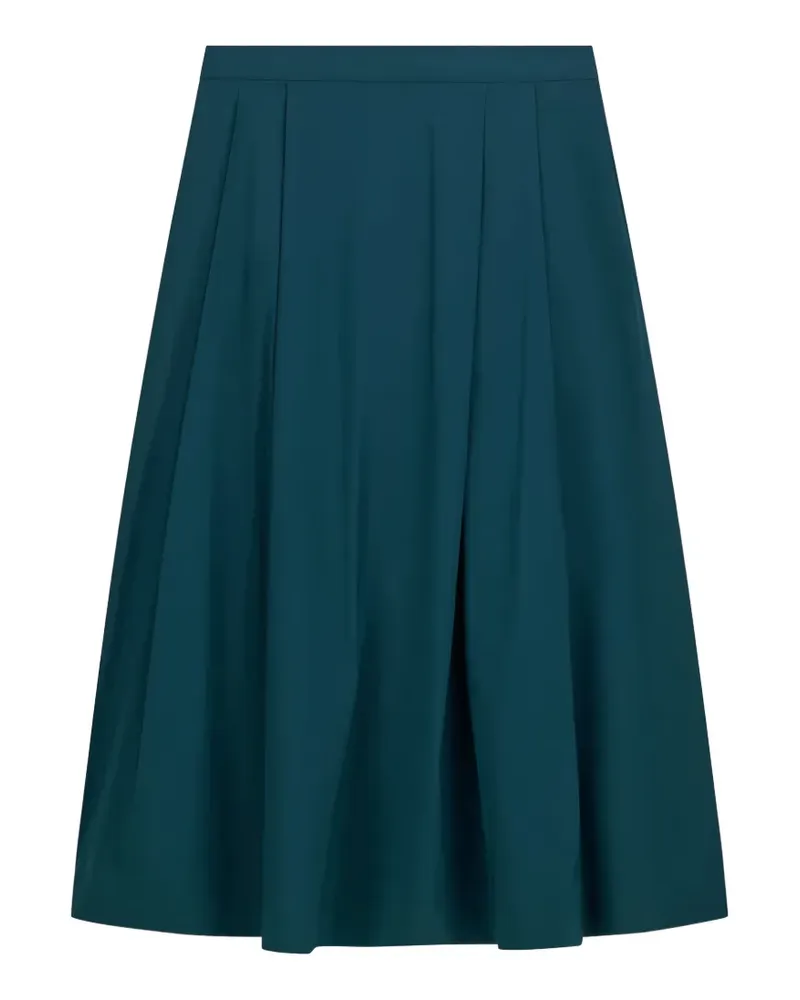 Liviana Conti Seraphine pleated A-line midi skirt - Grün Grün