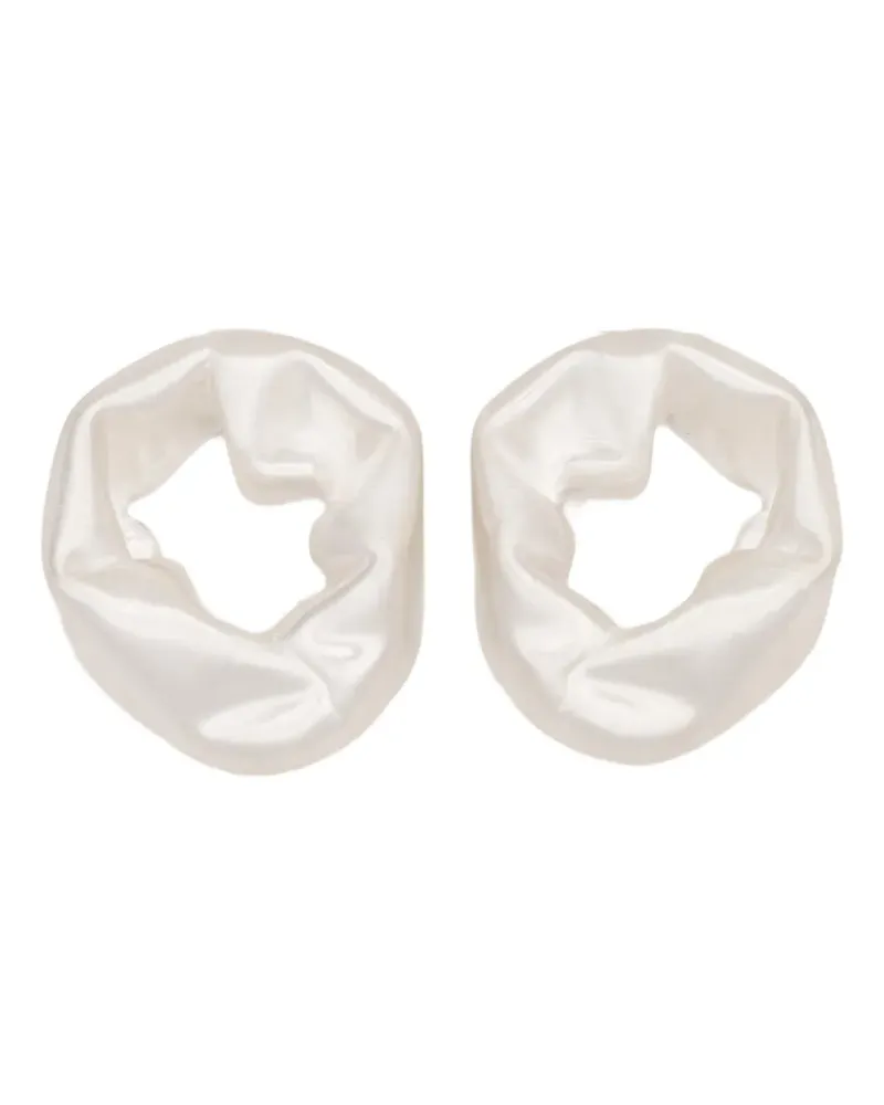 Completedworks Scrunch earrings - Silber Silber