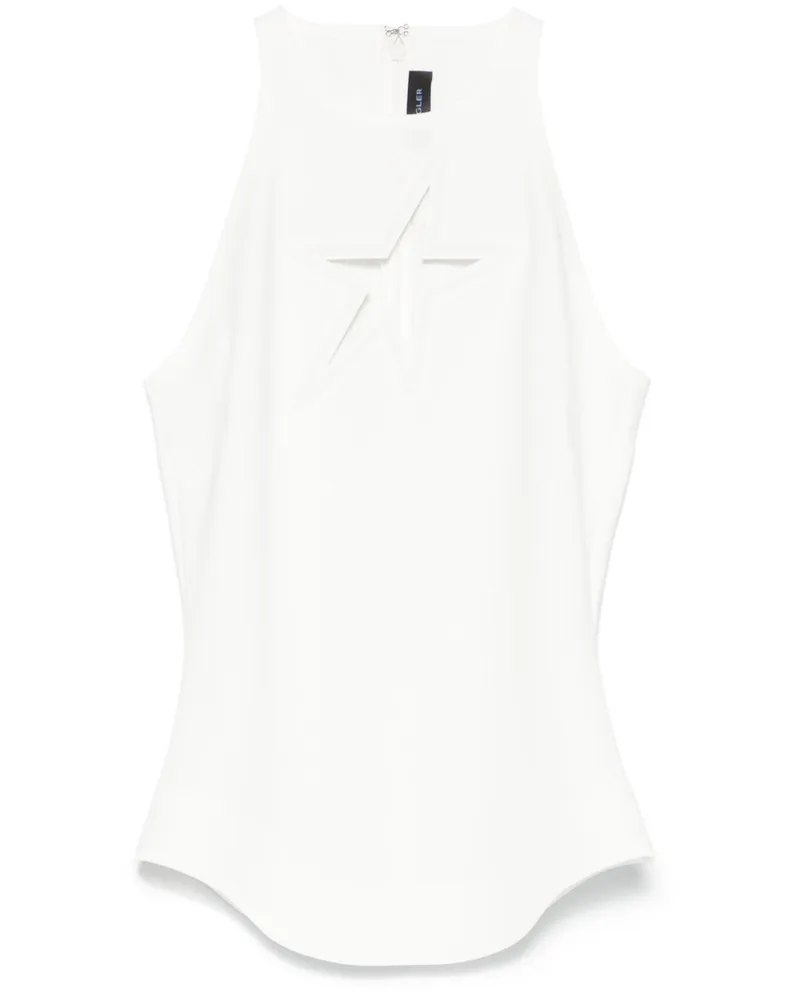 Thierry Mugler Tanktop mit Sternmotiv - Nude Nude