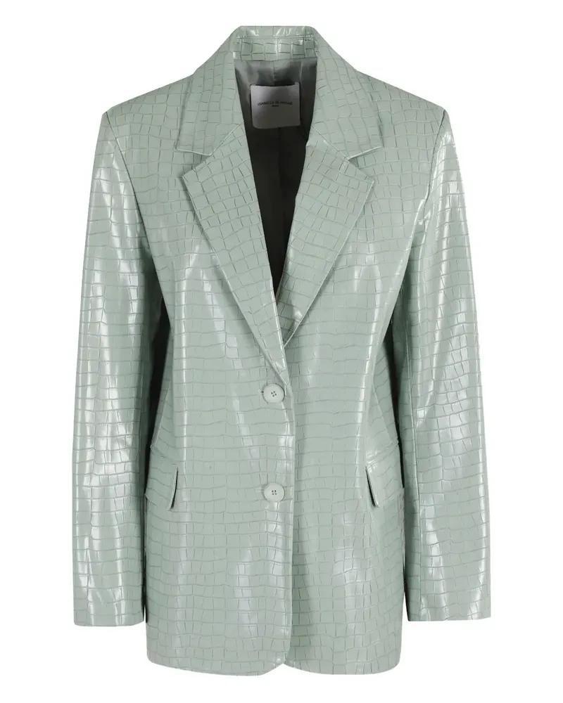 Isabelle Blanche single-breasted blazer - Blau Blau