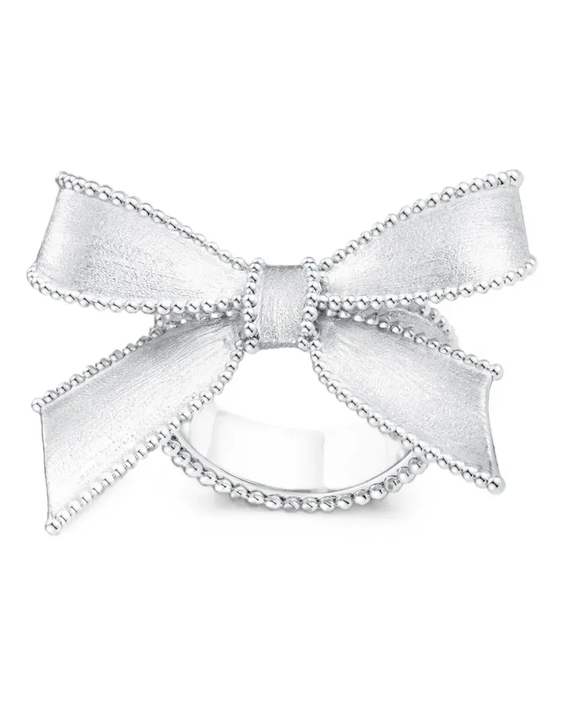 SHUSHU/TONG x Yvmin Silberring mit Schleife Silber