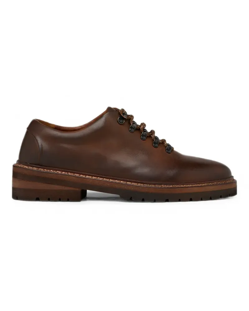 Marsèll lace-up leather Derby shoes - Braun Braun