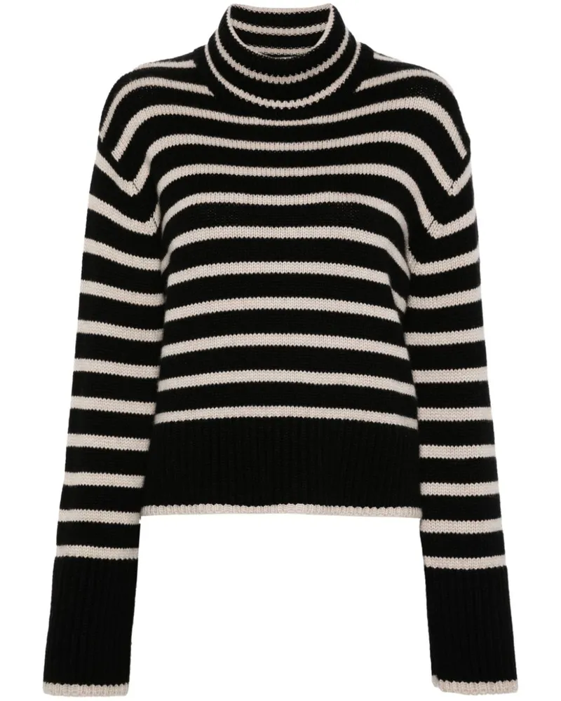 Lisa Yang Fleur Pullover - Schwarz Schwarz