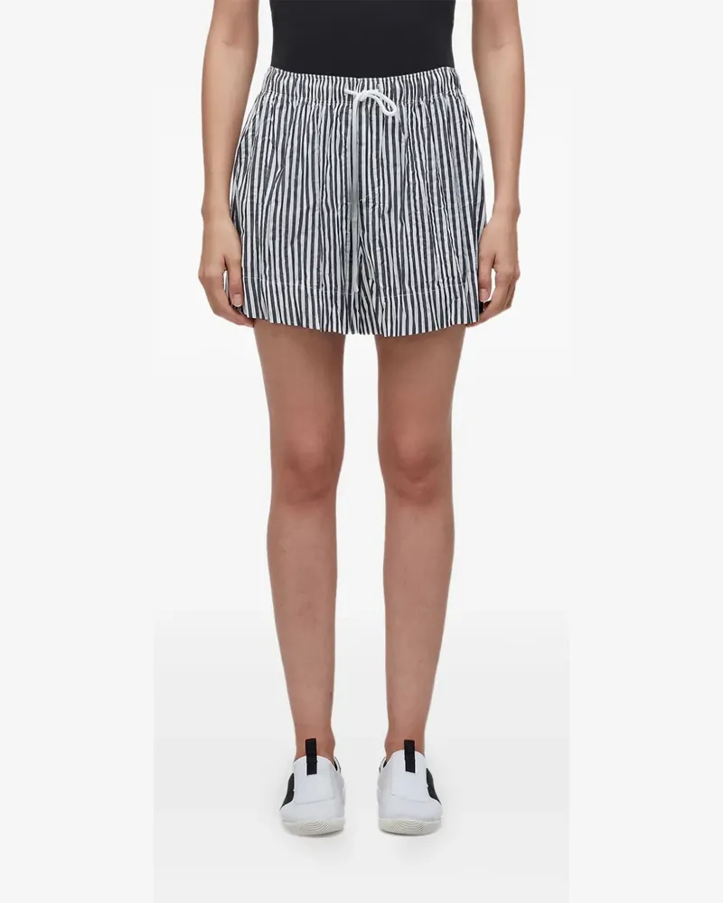 Osklen Gestreifte Shorts mit Kordelzug - Blau Blau