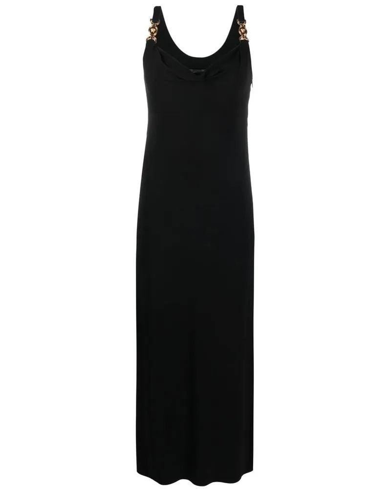 Versace Medusa Midikleid - Schwarz Schwarz