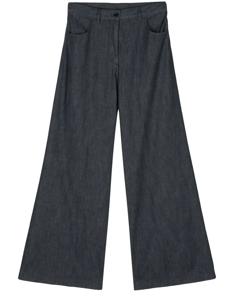 ASPESI Hose mit Bügelfalten - Blau Blau