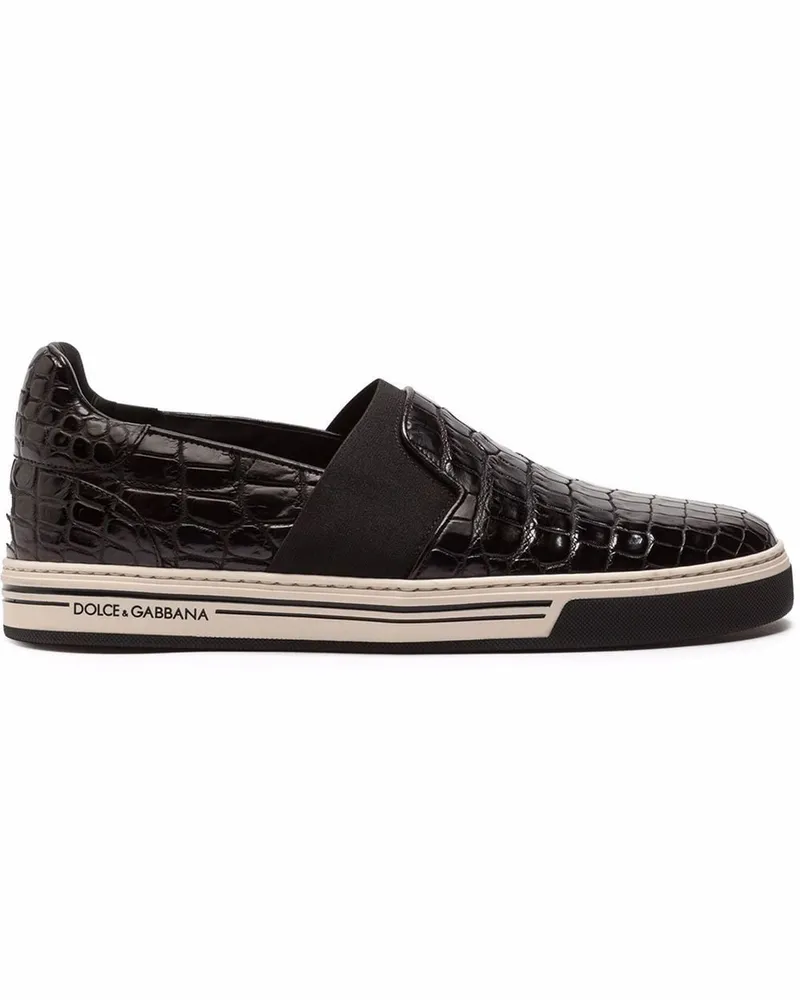 Dolce & Gabbana Rome' Sneakers - Schwarz Schwarz