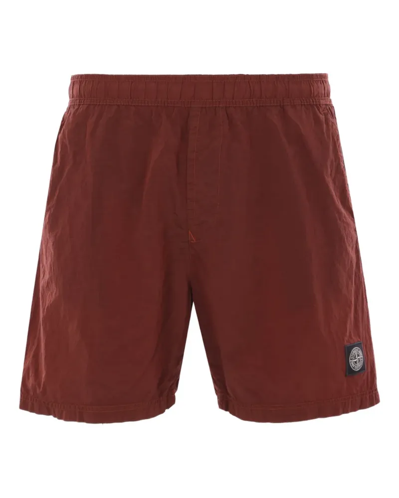 Stone Island Badeshorts aus Econyl® - Braun Braun