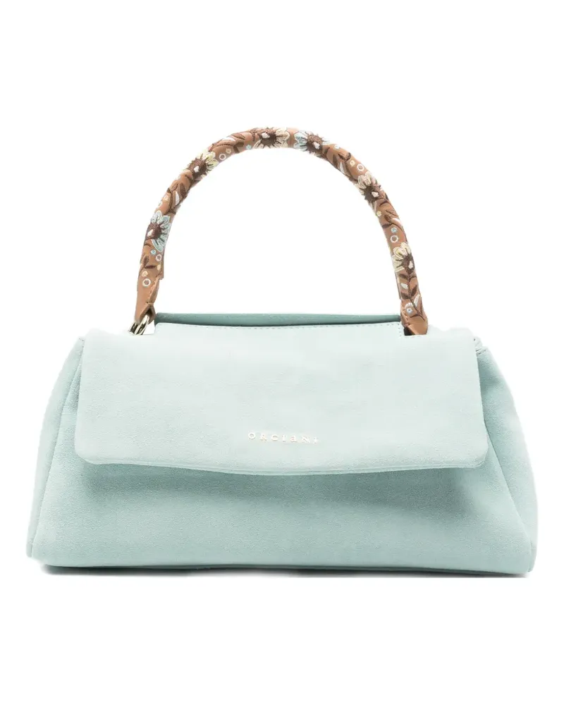 Orciani Sveva suede tote bag - Blau Blau