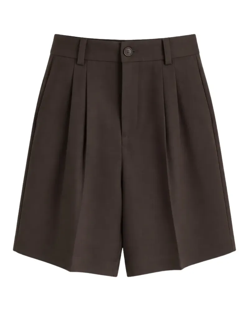 P.A.R.O.S.H. P.A.R.O H. Shorts mit Bundfalten - Braun Braun