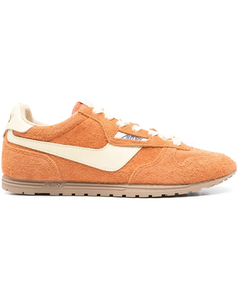 AUTRY Windspin Sneakers - Orange Orange