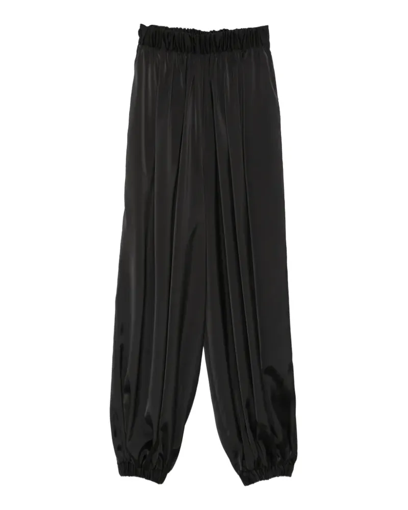 Parlor elasticated-cuff trousers - Schwarz Schwarz