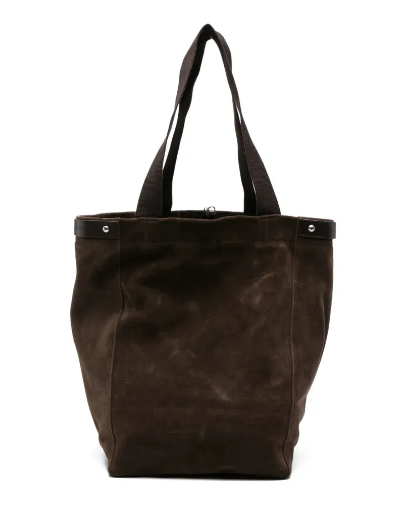 NN 07 Grip logo-detail shoulder bag - Braun Braun