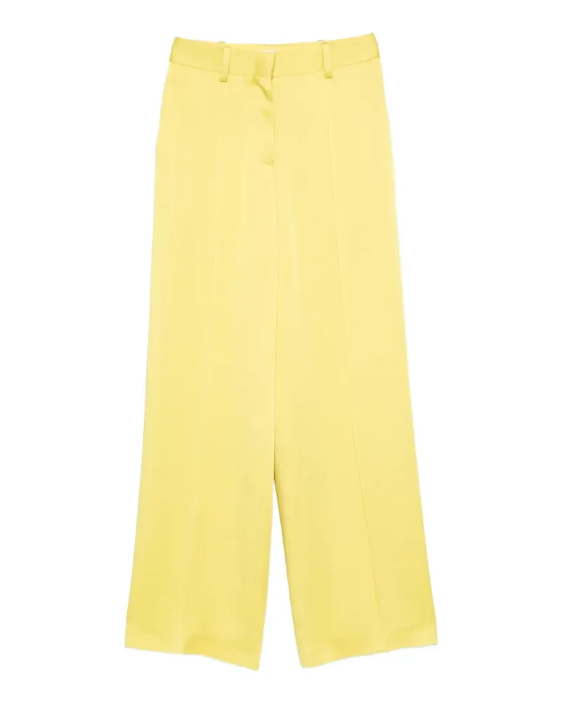 Jil Sander Bundfaltenhose mit verdecktem Verschluss - Grün Grün