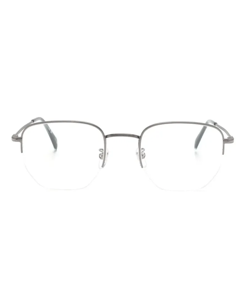 EYEWEAR by DAVID BECKHAM DB 1153/G Brille mit geometrischem Gestell - Silber Silber
