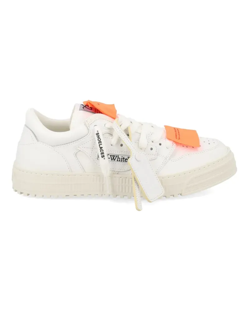 OFF-WHITE zip tie panelled sneakers - Weiß Weiß