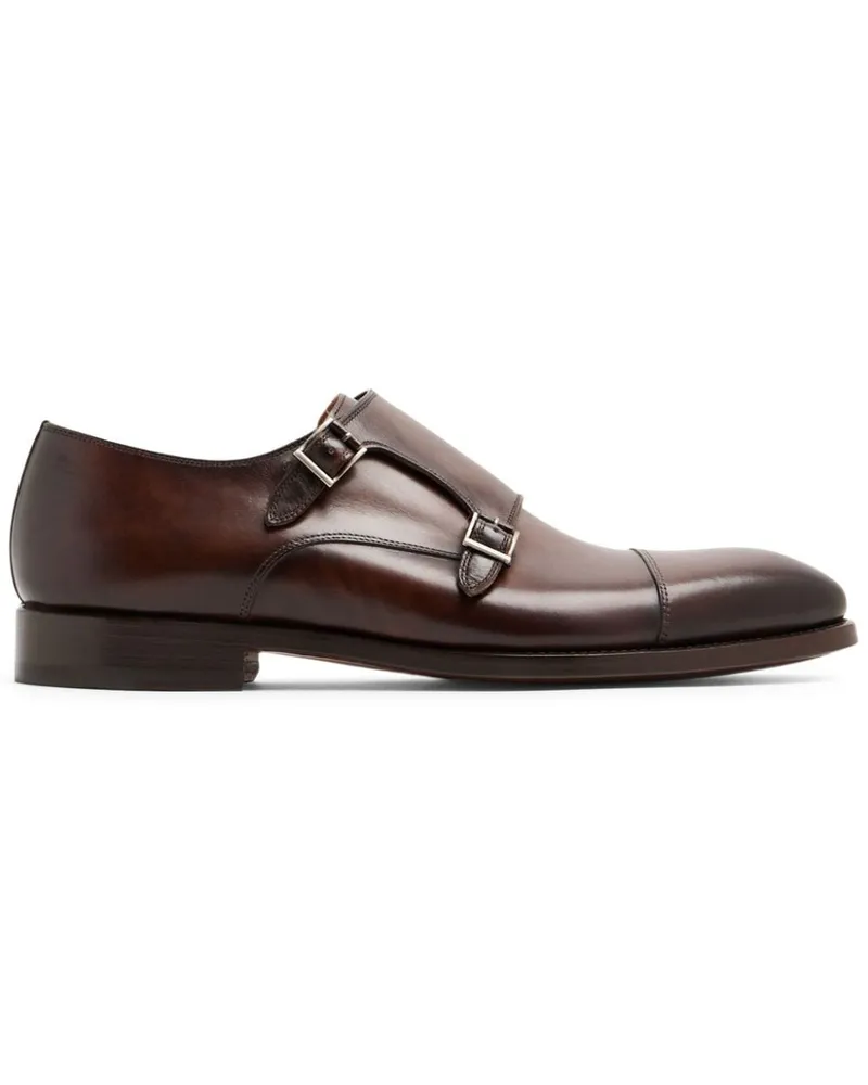 Magnanni Klassische Monk-Schuhe - Braun Braun