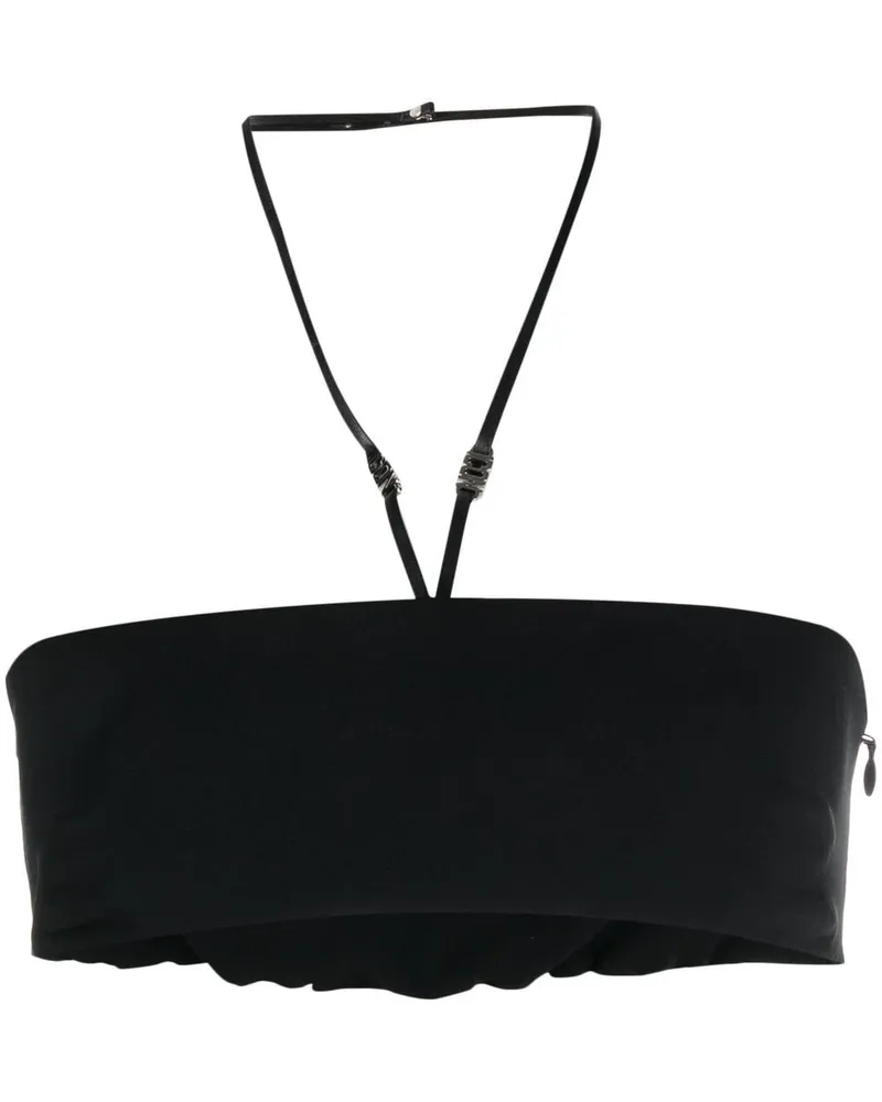 Dsquared2 Neckholder-Bralet - Schwarz Schwarz