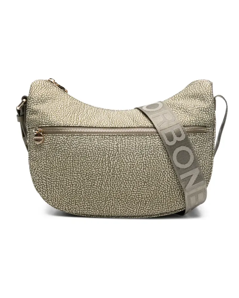 Borbonese Kleine Luca Umhängetasche - Grün Grün