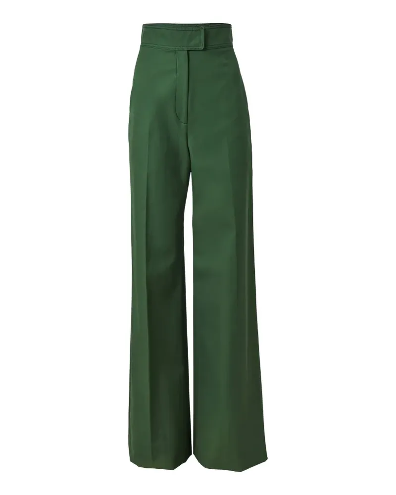 Carolina Herrera New York Diane wide-leg trousers - Grün Grün