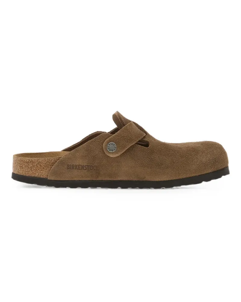 Birkenstock Boston buckle mules - Braun Braun