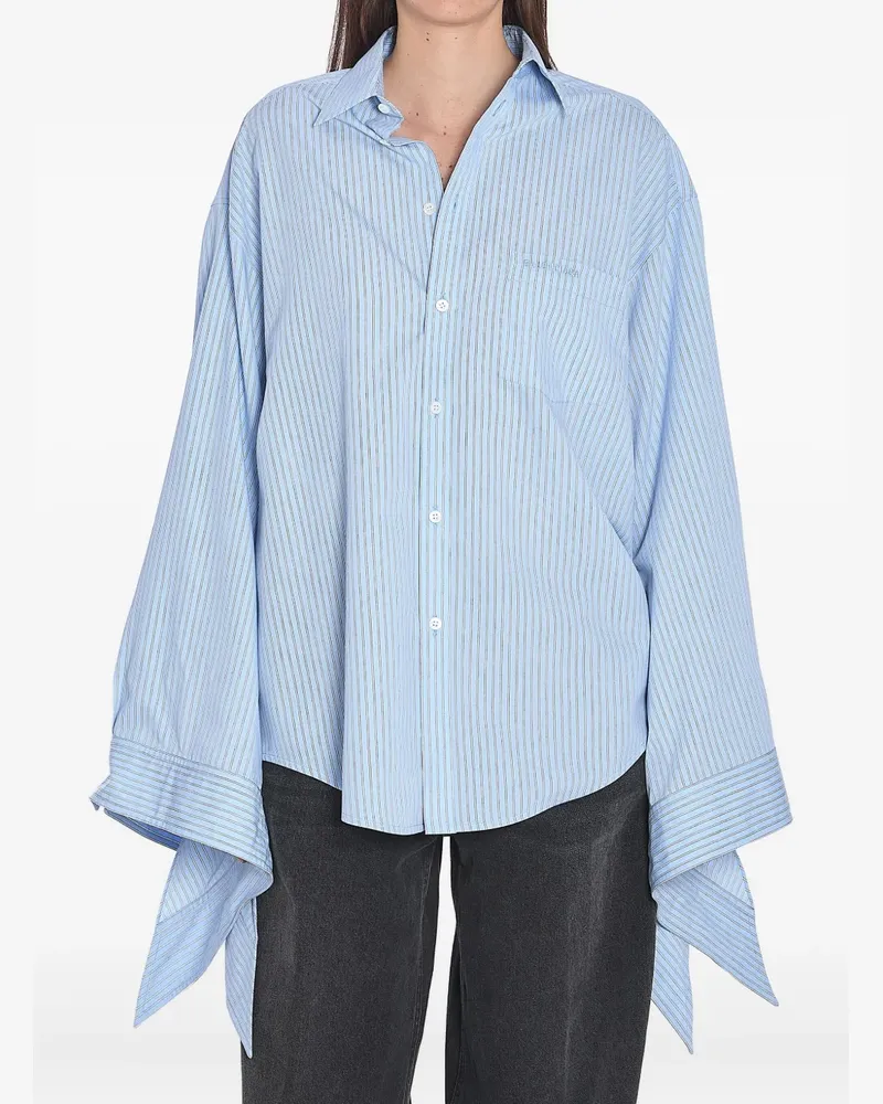 Balenciaga Klassisches Hemd - Blau Blau