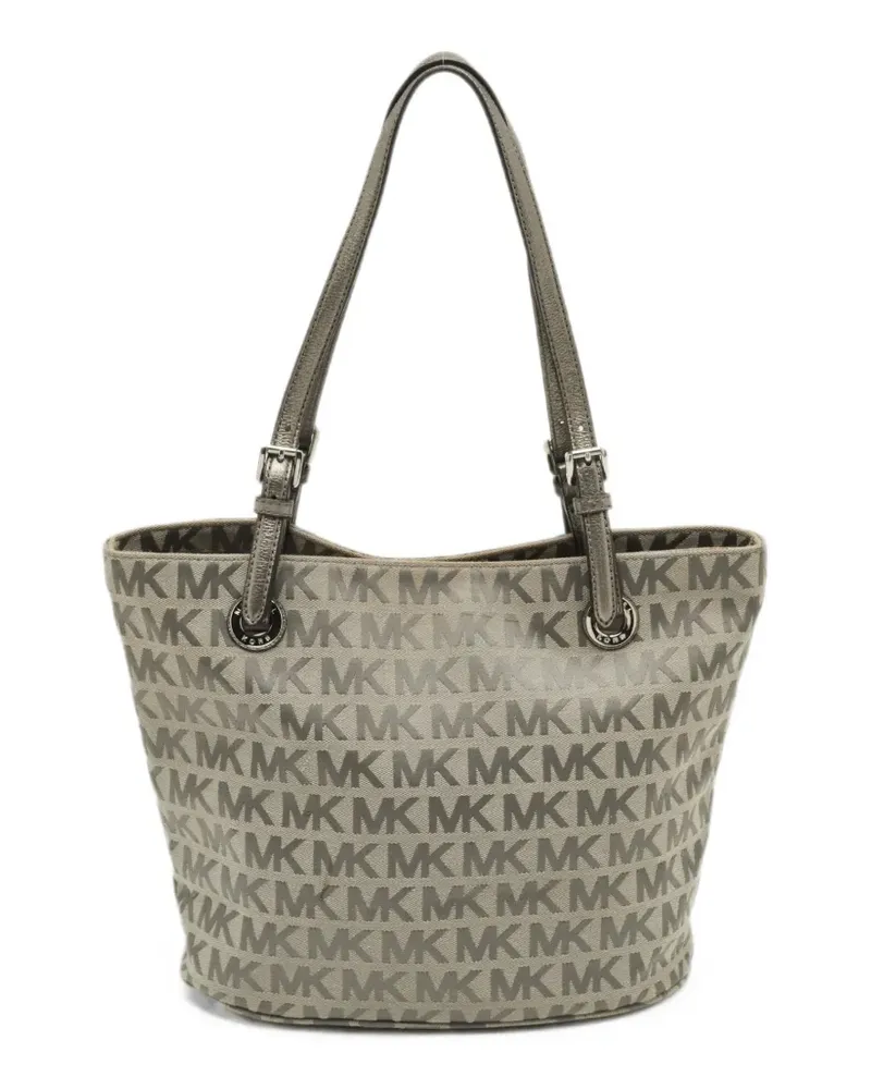 Michael Kors Jet Set logo-print tote bag - Grau Grau