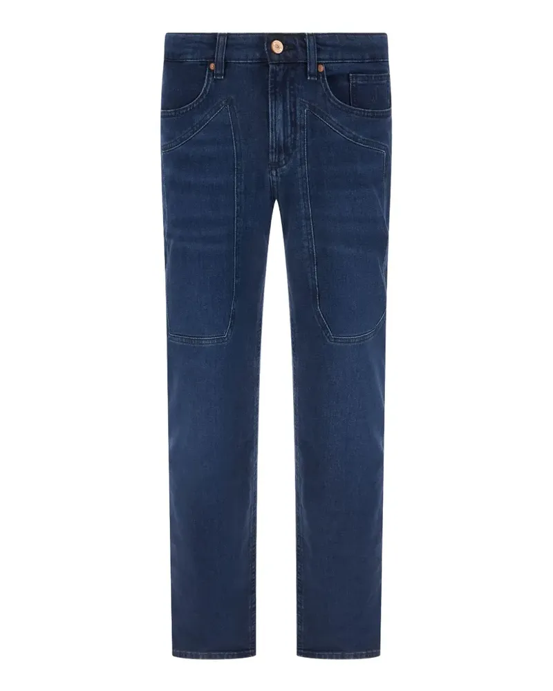 Jeckerson John patch-detail jeans - Blau Blau