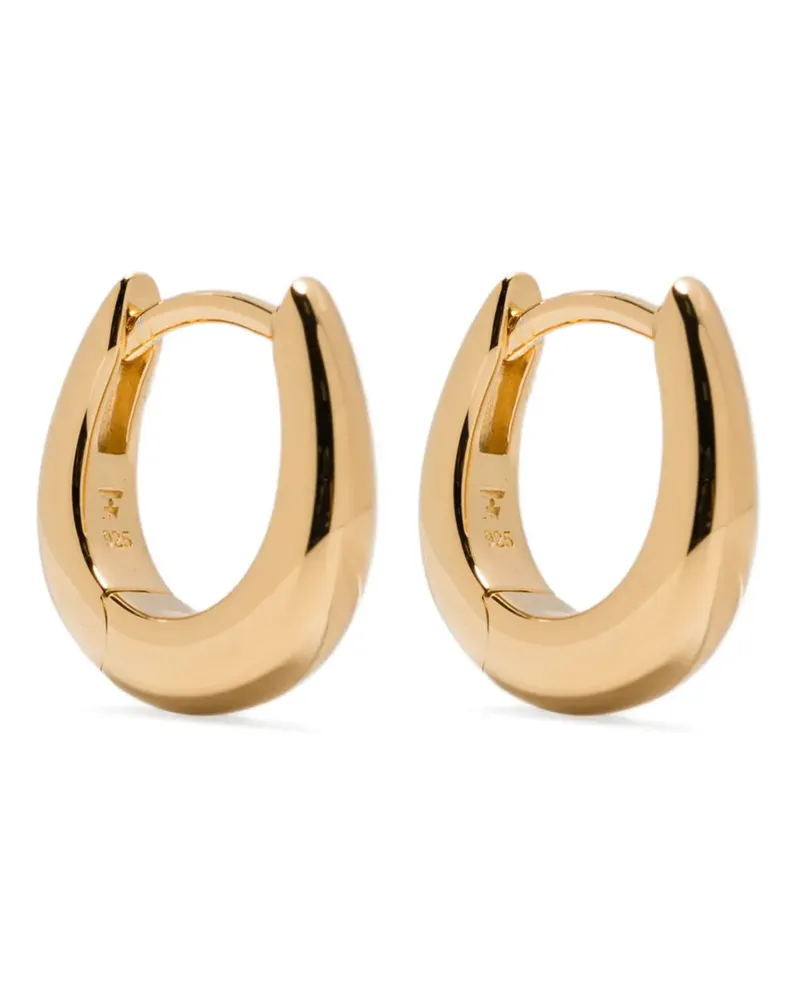 Tom Wood huggie gold-plated earrings Gold