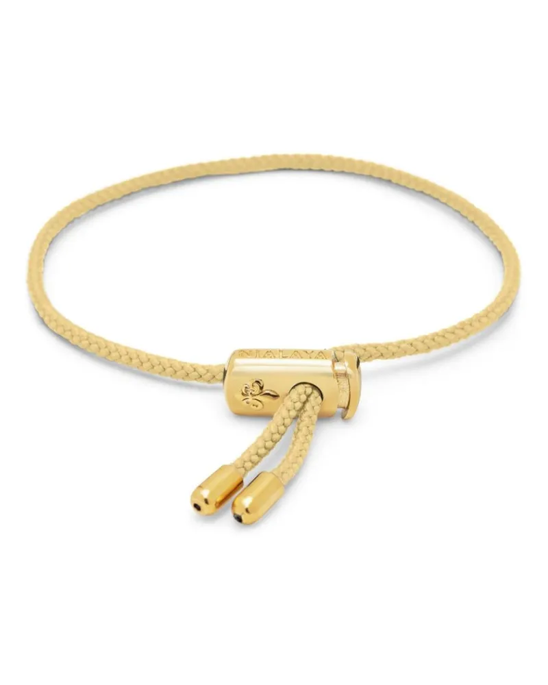 Nialaya Armband mit Schnürung - Nude Nude